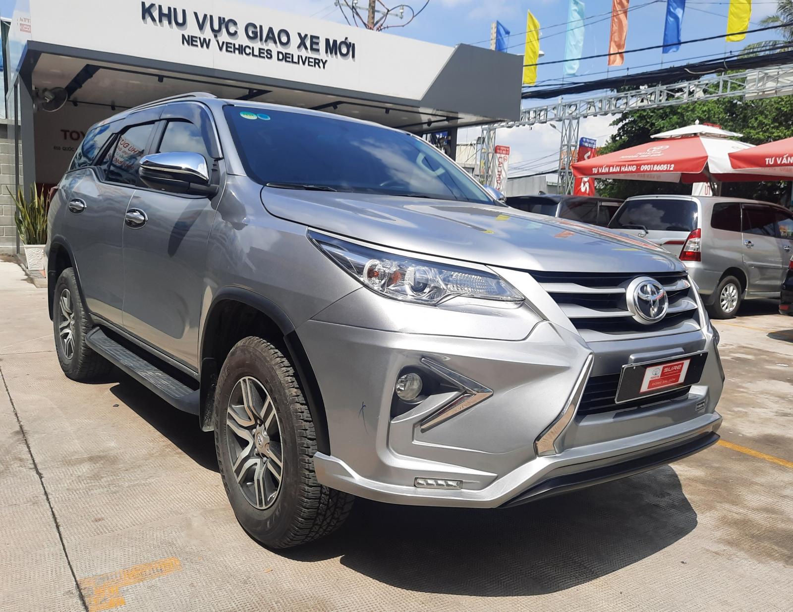 Toyota Fortuner 2.4G 2018 - Bán Toyota Fortuner 2.4G đời 2018, màu bạc, nhập khẩu chính hãng 