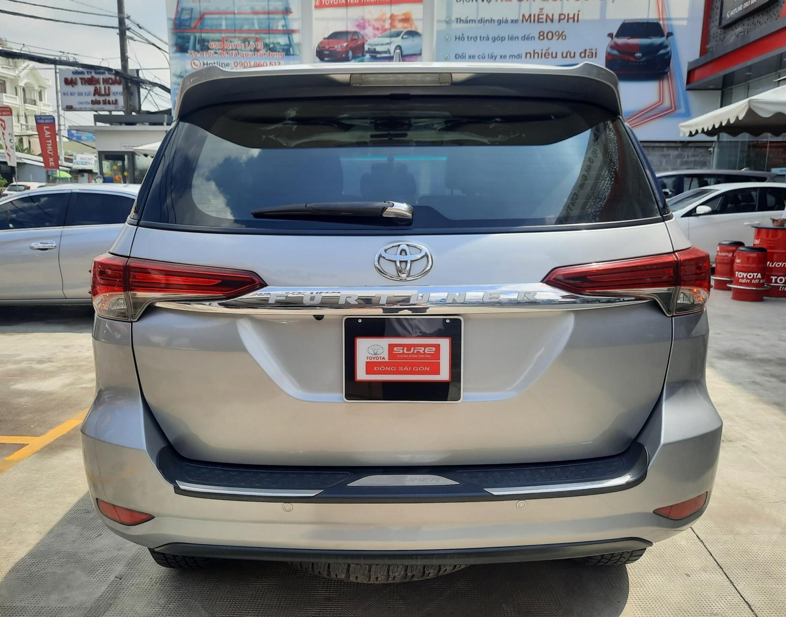 Toyota Fortuner 2.4G 2018 - Bán Toyota Fortuner 2.4G đời 2018, màu bạc, nhập khẩu chính hãng 