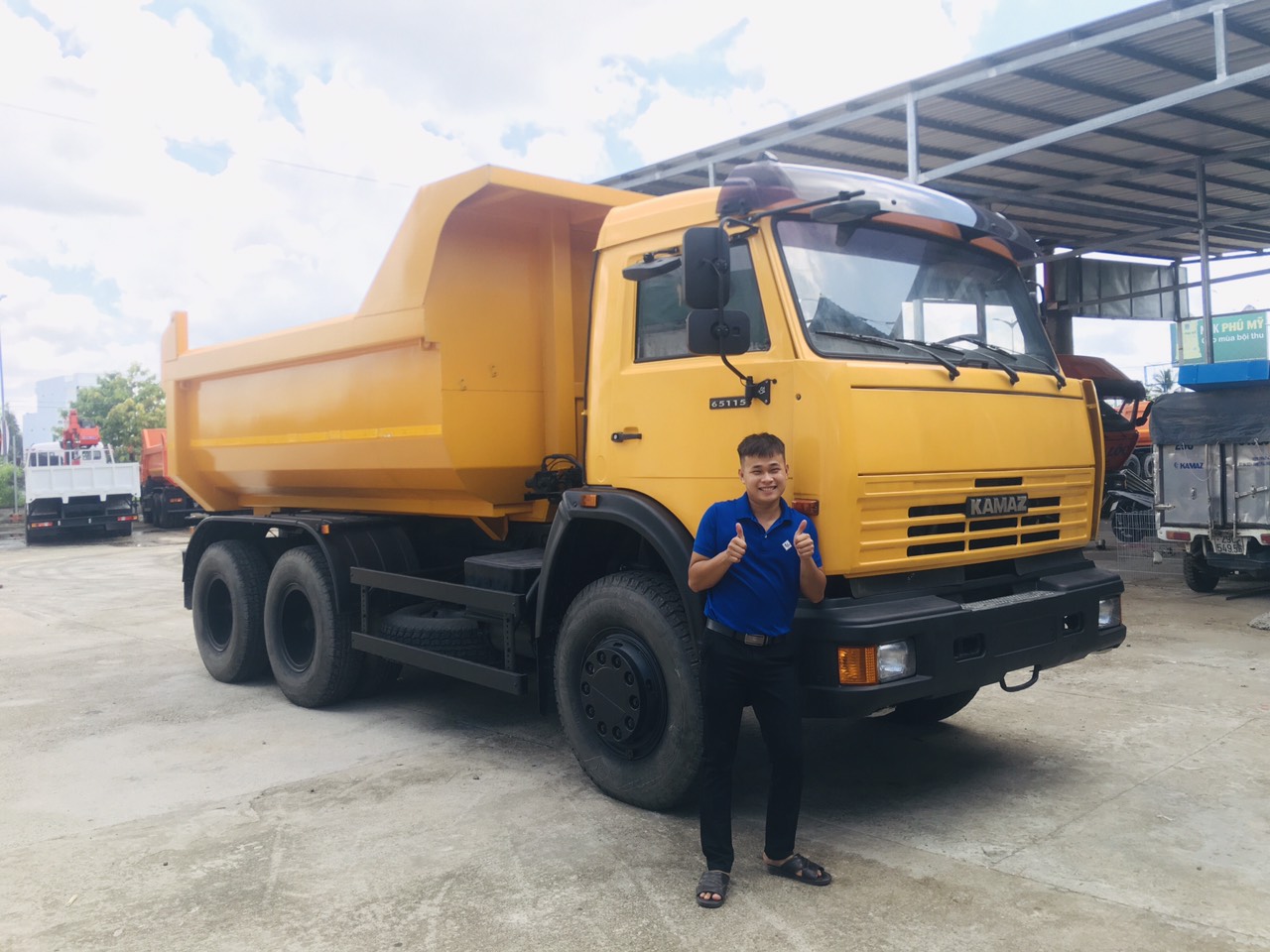 CMC VB750 2016 - Xe Ben Kamaz 65115 nhập khẩu Châu Âu