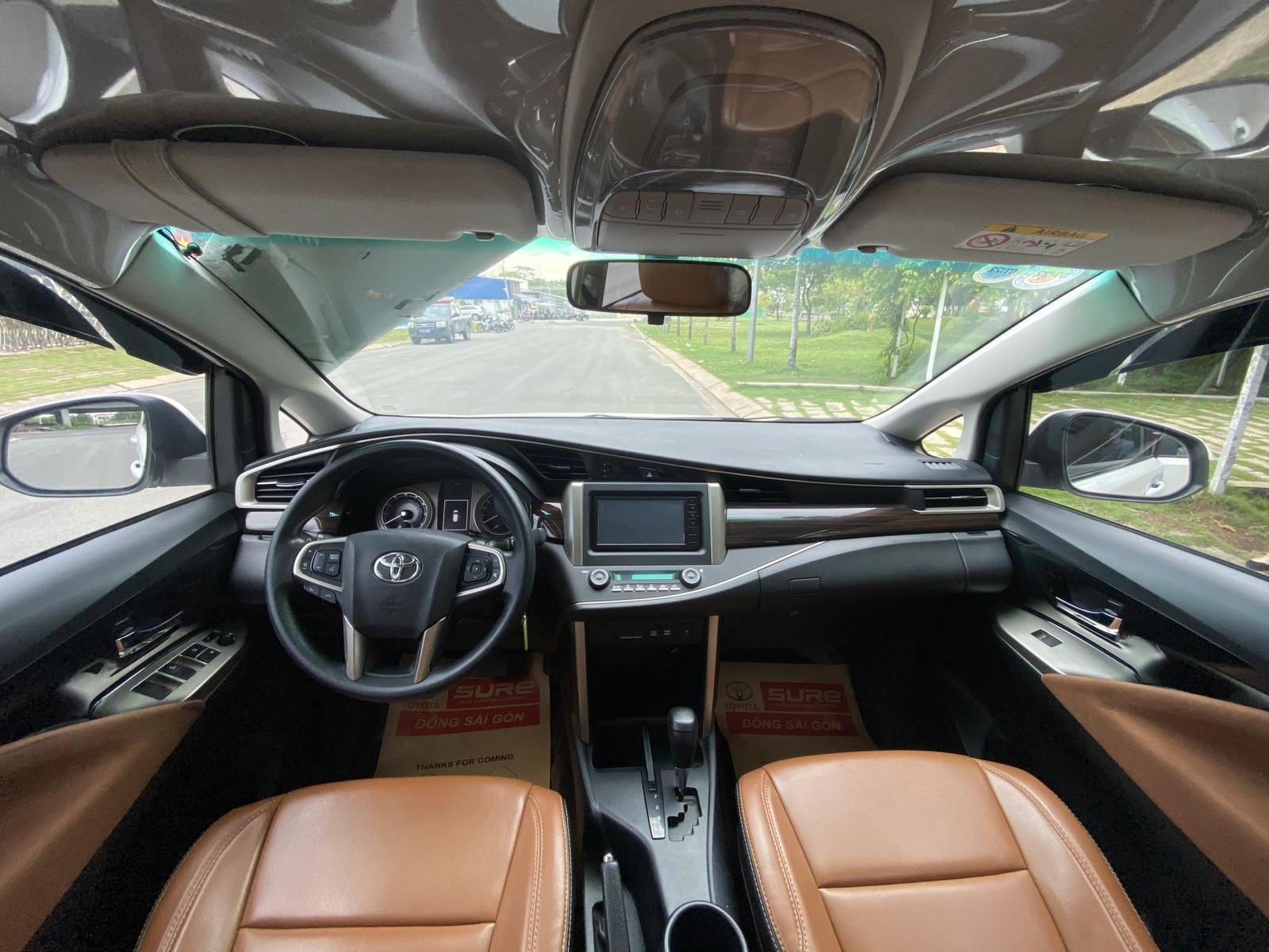Toyota Innova 2.0G 2018 - Xe Toyota Innova 2.0G đời 2018, màu trắng, biển SG chạy kỹ 59.000km - Giá còn giảm manh