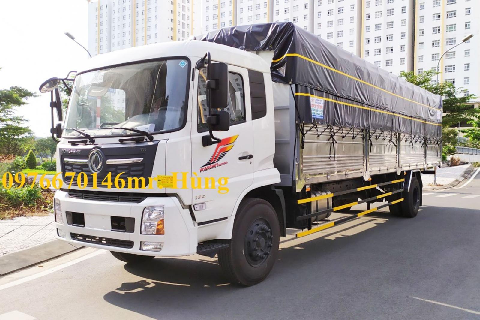 Cần bán xe tải Dongfeng 8t thùng kín dài 9m5