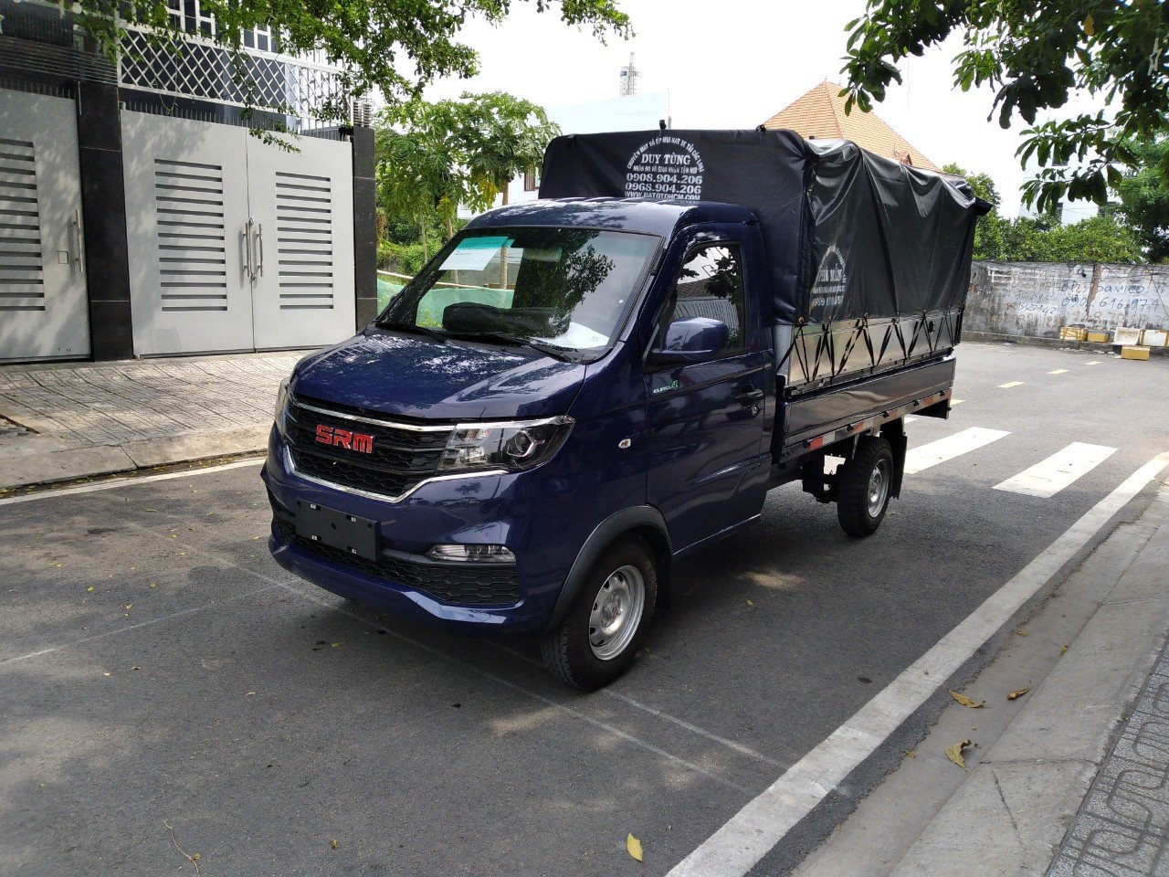 Hãng khác 2021 - Định giá xe tải Dongben SRM t20 thùng bạt chỉ 60tr nhận xe, hỗ trợ trả góp đến 80% giao xe ngay