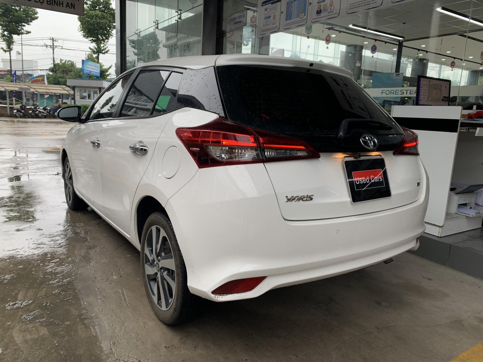 Toyota Yaris 1.5AT 2019 - Bán xe Toyota Yaris 1.5AT sản xuất 2019, màu trắng, nhập khẩu nguyên chiếc