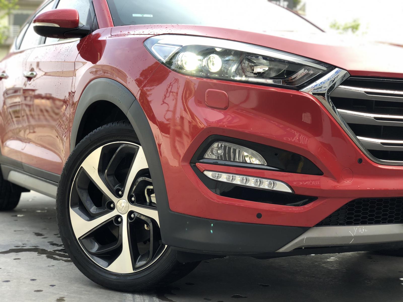 Hyundai Tucson Turbo 2018 - Bán xe Hyundai Tucson Turbo 2018, màu đỏ, giá 800tr