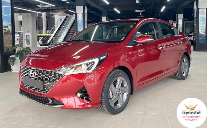 Hyundai Accent AT 2021 - Hyundai Accent 2021 giá ưu đãi - xe sẵn giao ngay - tặng full phụ kiện - vay 90%