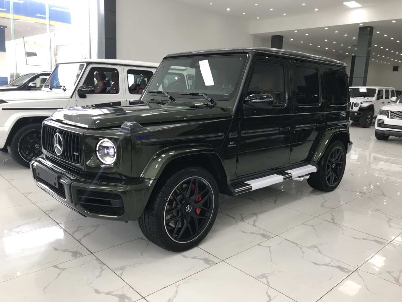 Mercedes-Benz G class 63 2021 - Giao ngay Mercedes- Benz G63 AMG màu xanh bộ đội nhập mới xe sản xuất năm 2021