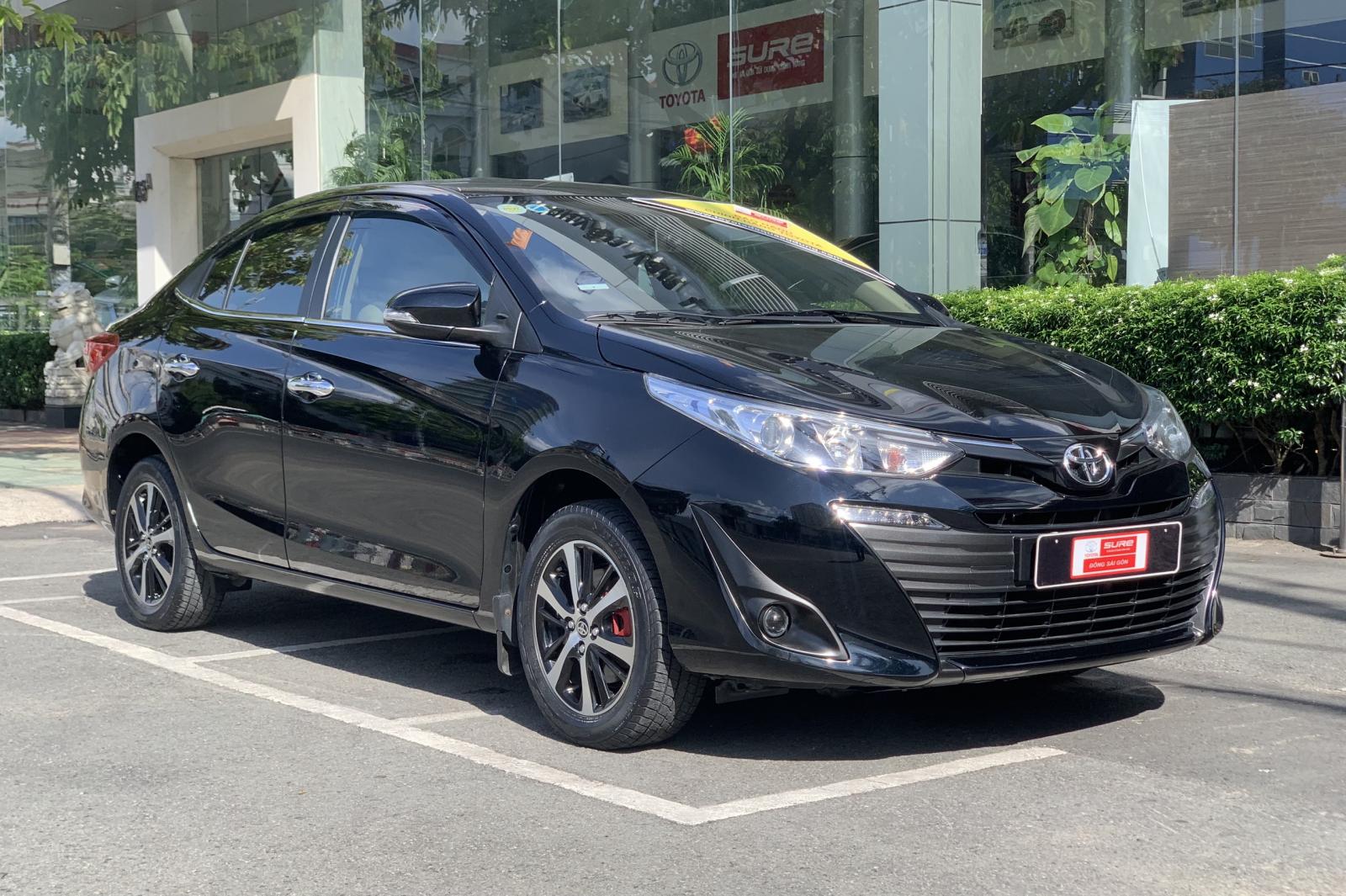 Toyota Vios 1.5G 2019 - Cần bán xe Toyota Vios 1.5G đời 2019, màu đen, giá 570tr