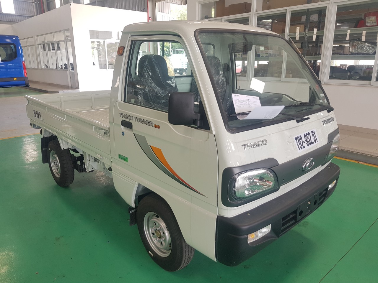 Thaco TOWNER  800A 2021 - BÁN XE TẢI TOWNER 800A EURO 5 ĐỜI 2021, TRỌNG TẢI: 990KG, BÀ RỊA VŨNG TÀU