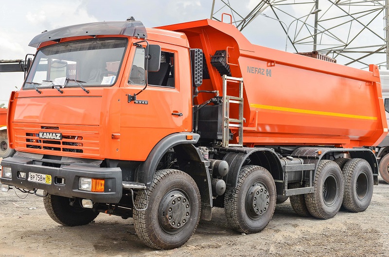 Xe tải Trên 10 tấn G 2016 - Xe ben Kamaz 6 chân nhập khẩu