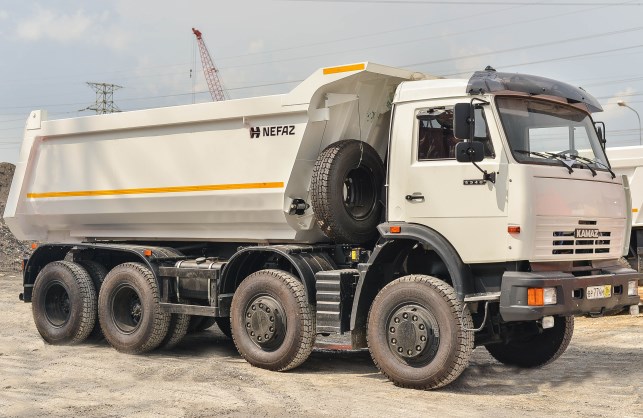 Xe tải Trên 10 tấn G 2016 - Xe ben Kamaz 6 chân nhập khẩu