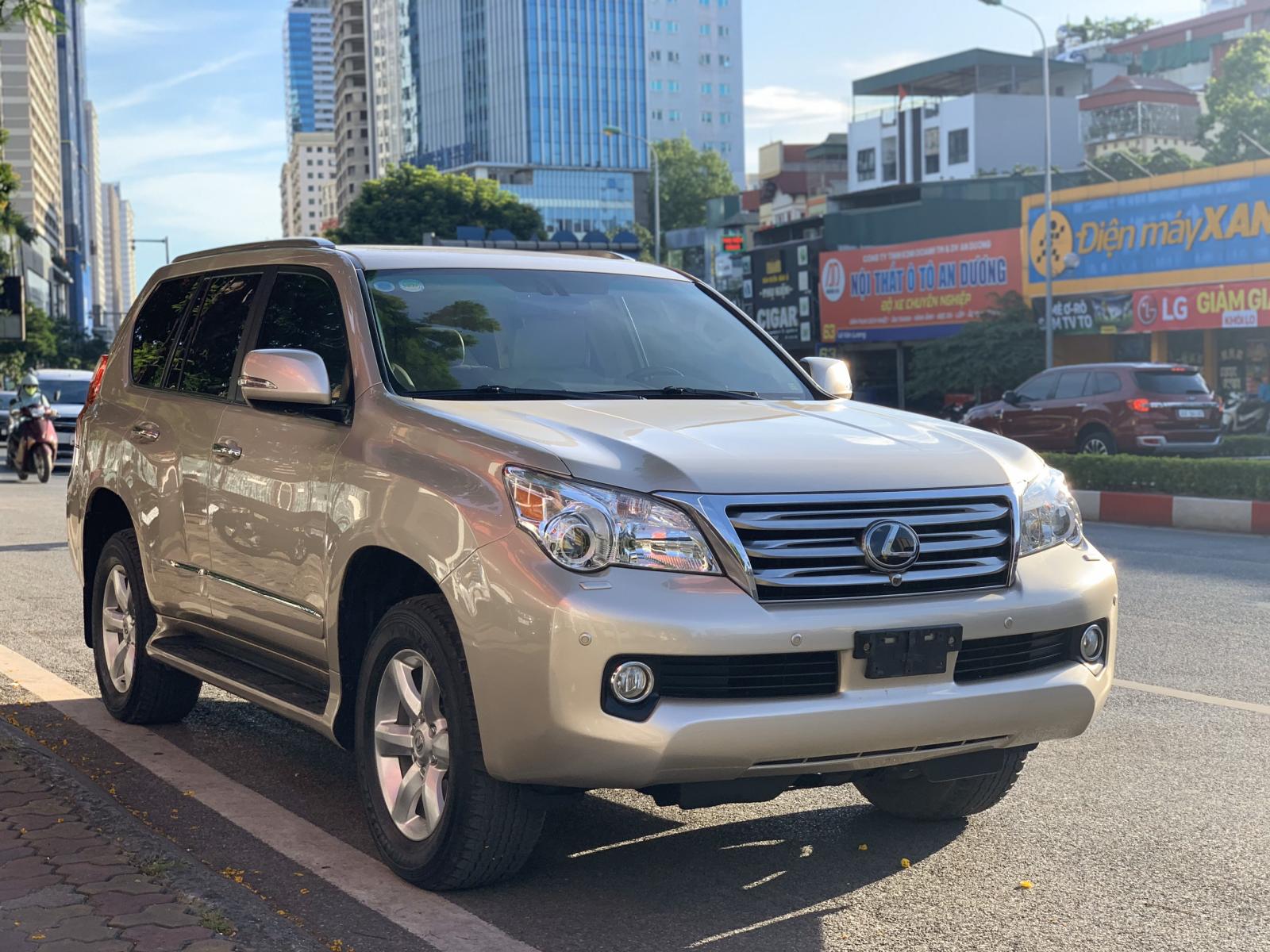 Lexus GX460 2010 - Bán Lexus GX460 năm 2010, màu vàng, nhập khẩu