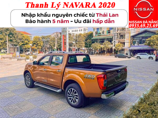 Nissan Navara EL 2020 - Cần bán Nissan Navara EL 2020, màu nâu, nhập khẩu