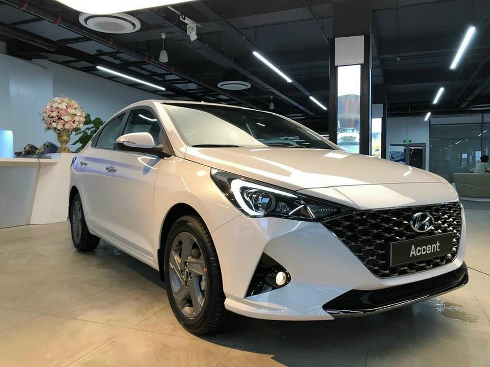 Hyundai Accent    2021 - Bán ô tô Hyundai Accent 2021, màu trắng