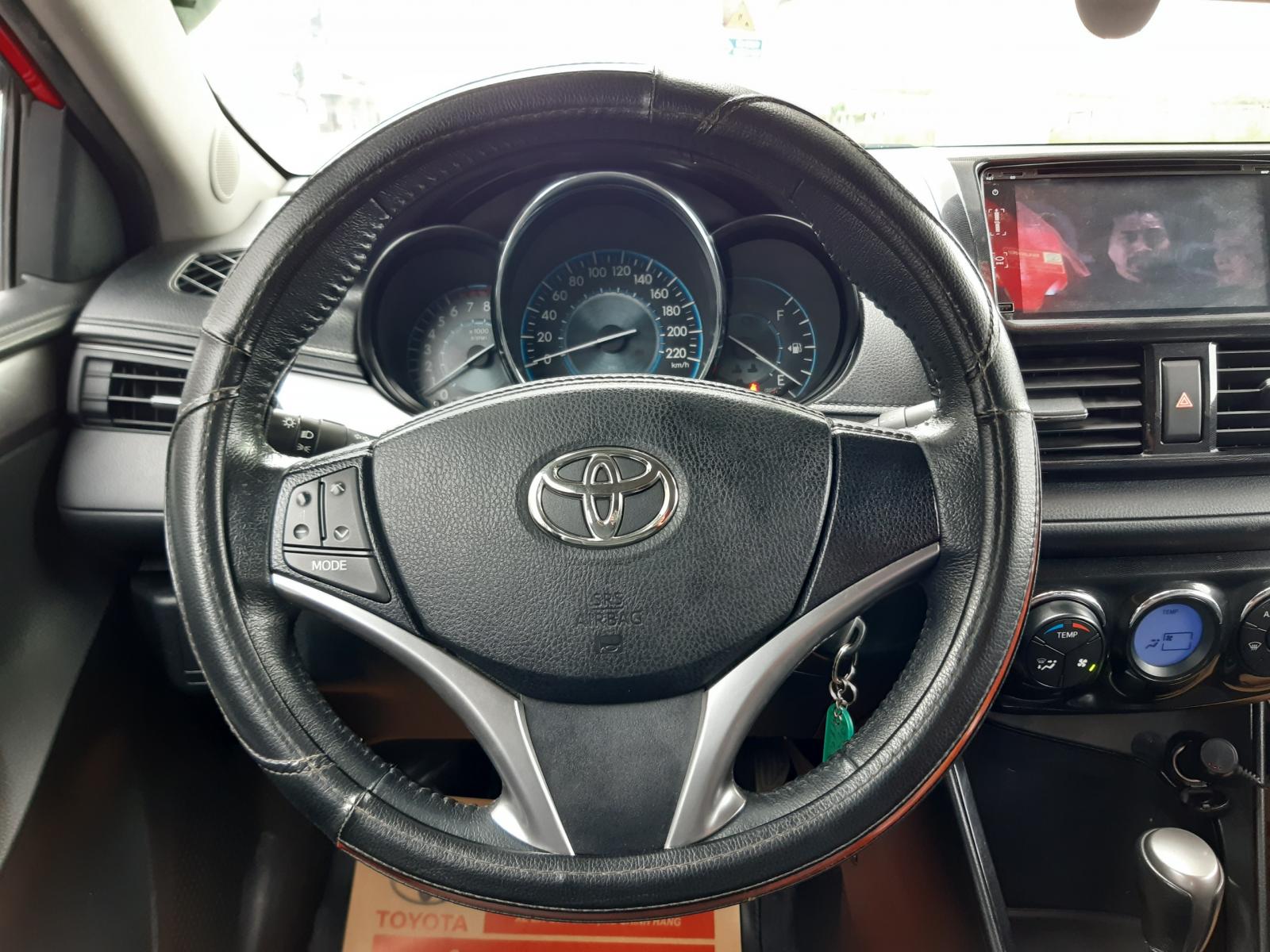 Toyota Vios 1.5 2015 - Bán Toyota Vios 1.5 đời 2015, màu đỏ