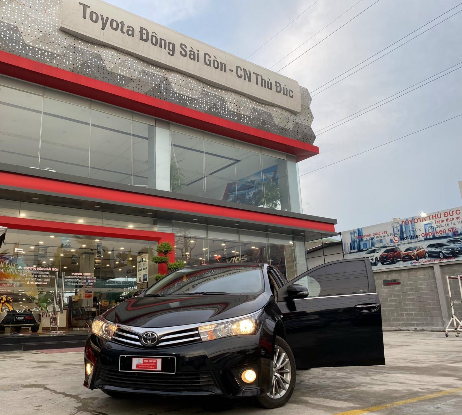 Toyota Corolla altis 1.8G 2016 - Bán ô tô Toyota Corolla Altis 1.8G đời 2016, màu đen