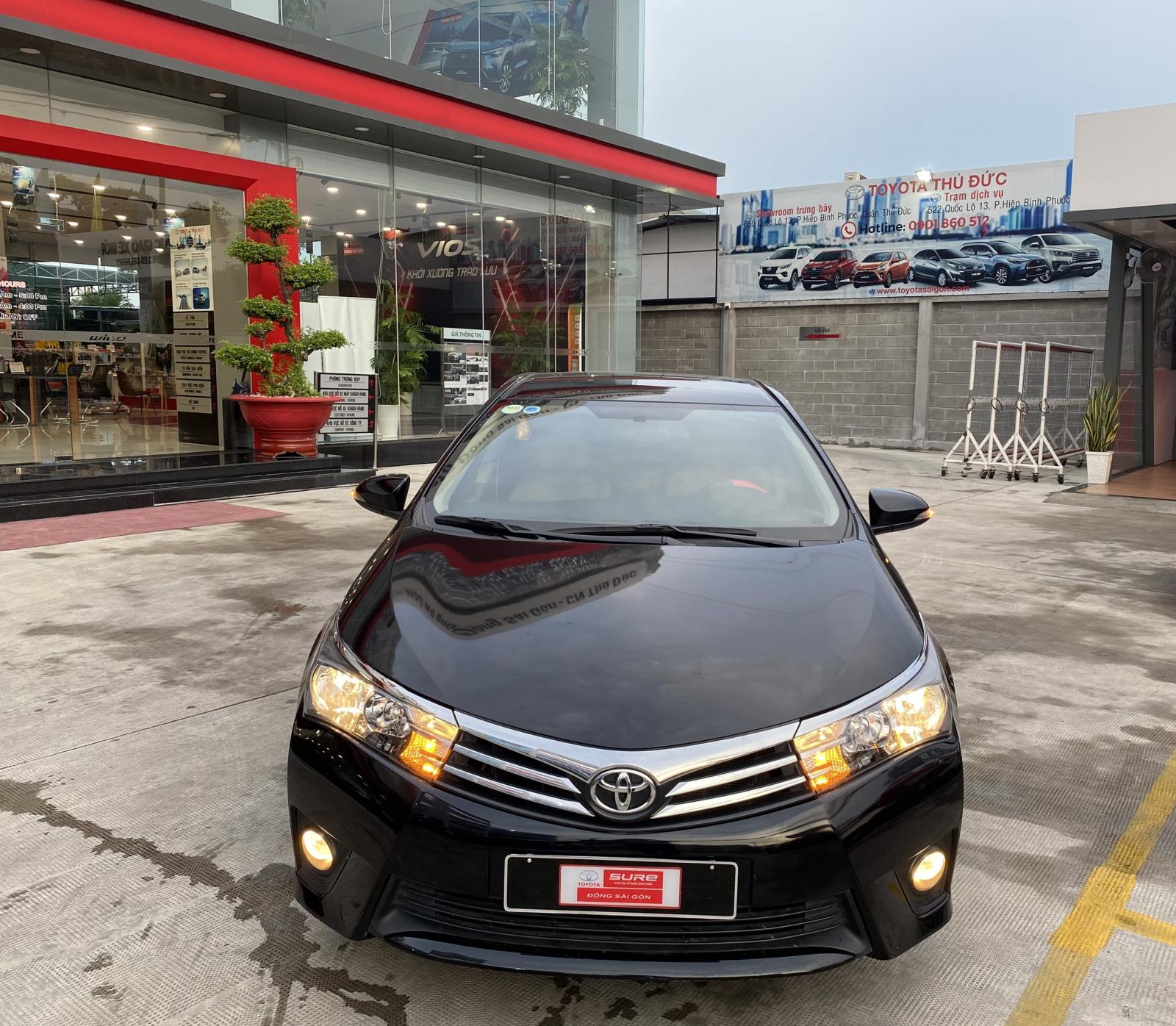 Toyota Corolla altis 1.8G 2016 - Bán ô tô Toyota Corolla Altis 1.8G đời 2016, màu đen