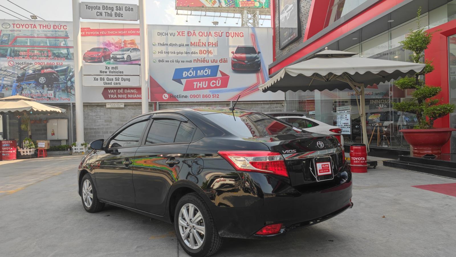 Toyota Vios 1.5 2017 - Vios G 2017 chất xe cứng cáp, odo chuẩn chất xe