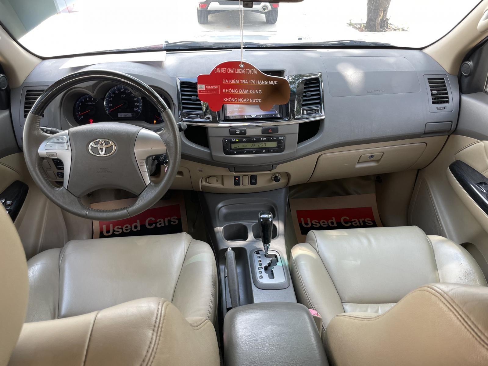 Toyota Fortuner 2.7V 2013 - Fortuner 2.7V xe đẹp máy êm. Đã test hãng đầy đủ