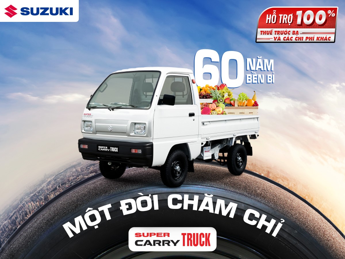 Suzuki Supper Carry Truck 2021 - Carry Truck vận tải bền bỉ cùng thời gian