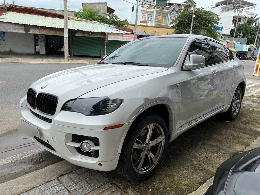 BMW X6 2010 - Xe BMW X6 sản xuất 2010, màu trắng còn mới