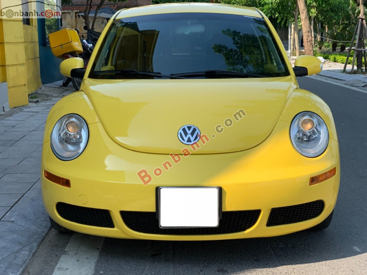 Volkswagen Beetle 2008 - Cần bán xe Volkswagen Beetle sản xuất 2008, màu vàng, nhập khẩu giá cạnh tranh