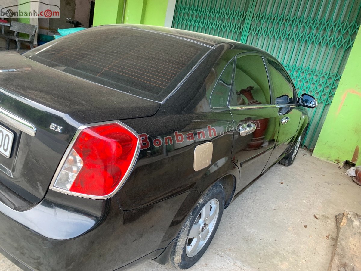 Daewoo Lacetti   EX 2009 - Bán xe Daewoo Lacetti EX năm 2009, màu đen  