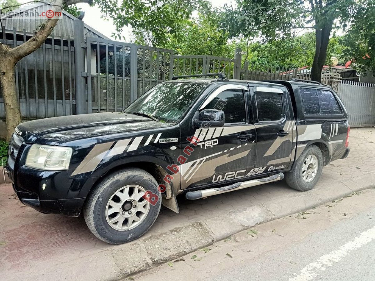 Ford Ranger   XL 2.5L 4x2 MT 2007 - Cần bán gấp Ford Ranger XL 2.5L 4x2 MT đời 2007, màu đen  