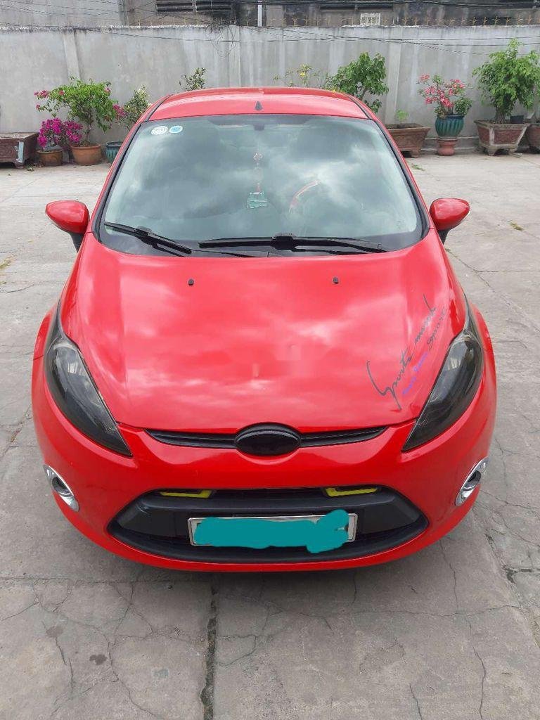 Ford Fiesta    2011 - Cần bán xe Ford Fiesta năm sản xuất 2011, màu đỏ, nhập khẩu nguyên chiếc xe gia đình