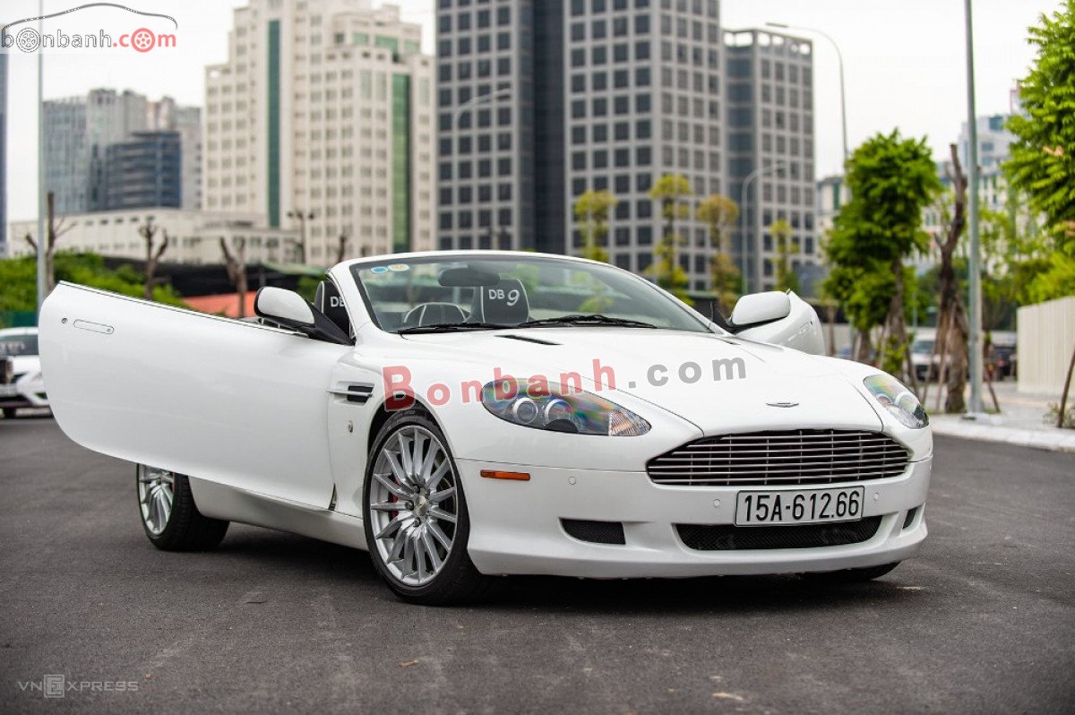 Aston Martin DB9     2009 - Bán ô tô Aston Martin DB9 2009, màu trắng, nhập khẩu nguyên chiếc