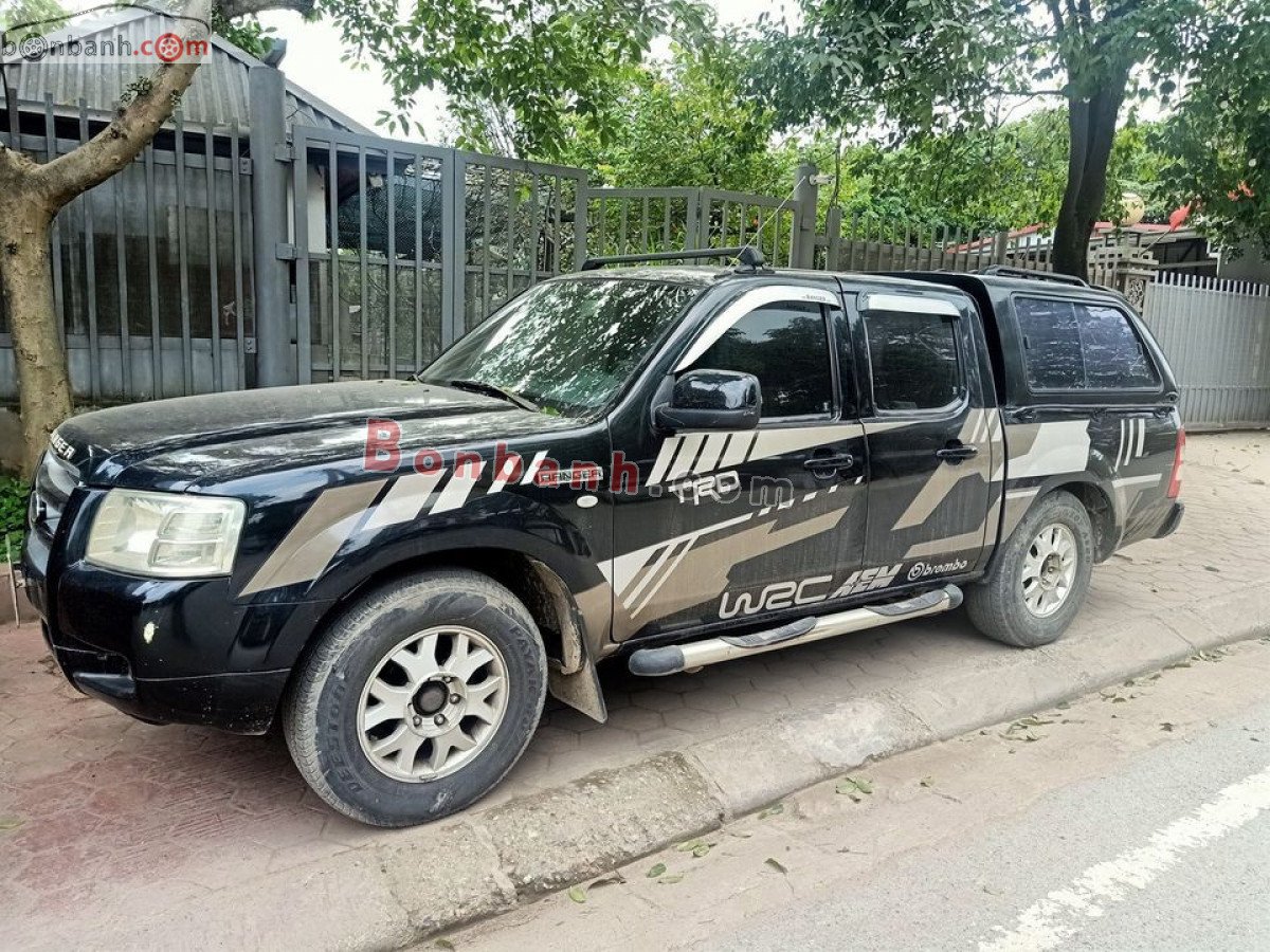 Ford Ranger   XL 2.5L 4x2 MT 2007 - Cần bán gấp Ford Ranger XL 2.5L 4x2 MT đời 2007, màu đen  