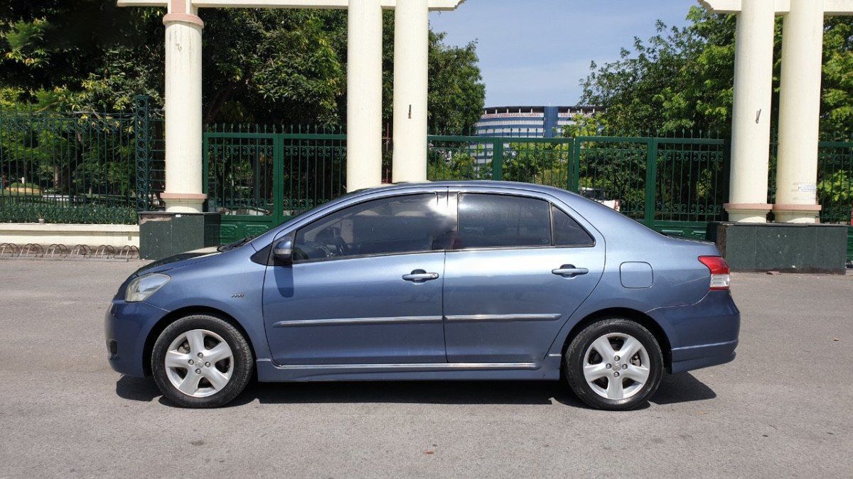 Toyota Vios   G  2007 - Bán Toyota Vios G năm 2007, màu xanh