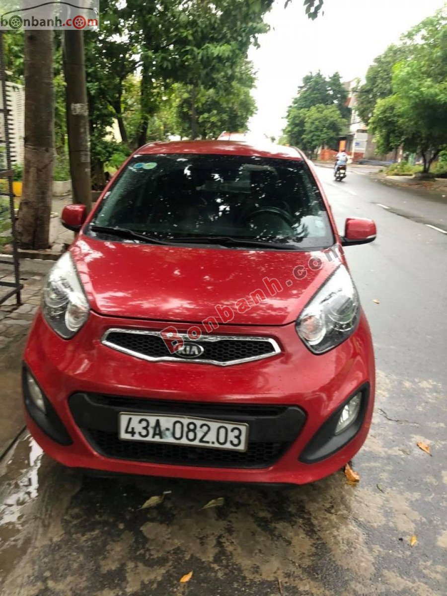 Kia Picanto   S 1.25 AT  2013 - Bán ô tô Kia Picanto S 1.25 AT sản xuất 2013, màu đỏ, giá chỉ 252 triệu