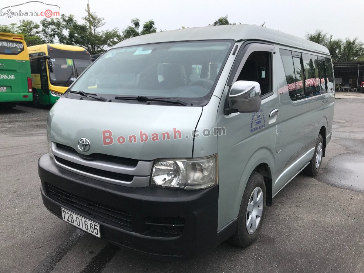 Toyota Hiace   2008 - Bán Toyota Hiace năm sản xuất 2008, màu xanh