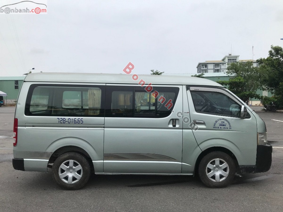 Toyota Hiace   2008 - Bán Toyota Hiace năm sản xuất 2008, màu xanh