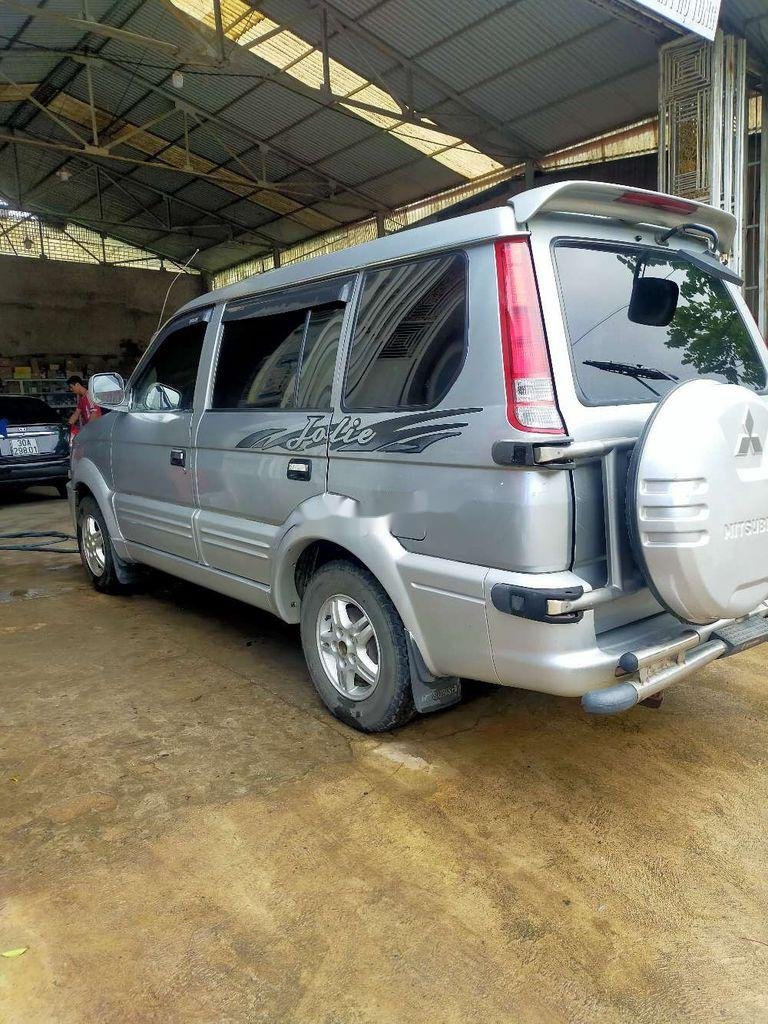 Mitsubishi Pajero 2002 - Cần bán xe Mitsubishi Pajero đời 2002, màu bạc 