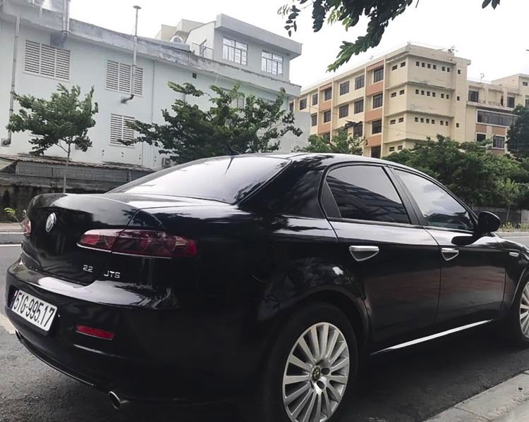 Alfa Romeo 159   2.2 GTS   2008 - Cần bán Alfa Romeo 159 2.2 GTS đời 2008, màu đen, nhập khẩu nguyên chiếc số sàn