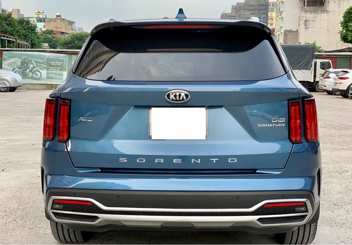 Kia Sorento   AWD Signature 2021 - Bán Kia Sorento AWD Signature sản xuất 2021, màu xanh lam