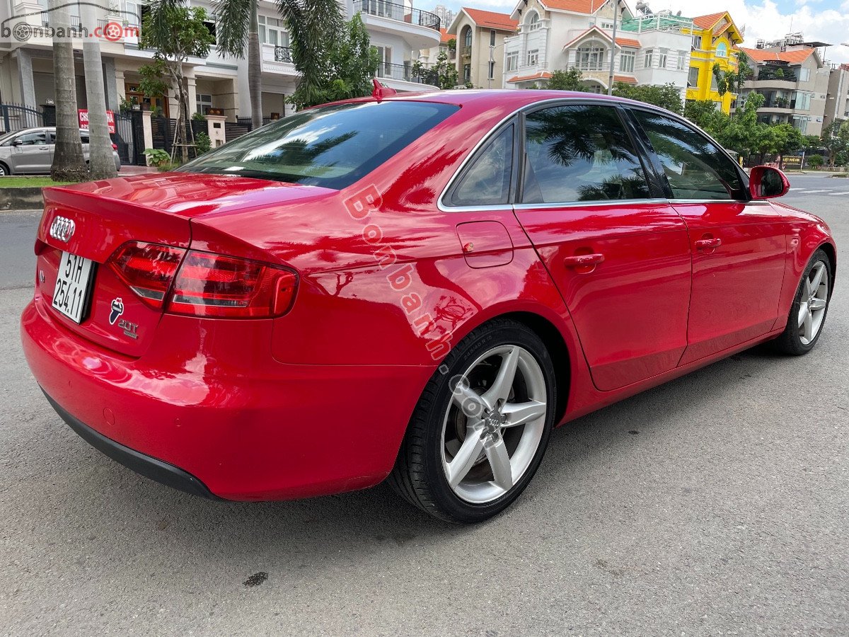 Audi A4    2008 - Xe Audi A4 đời 2008, màu đỏ, xe nhập còn mới