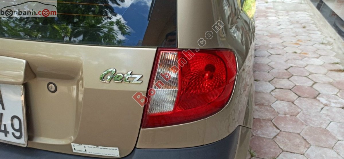 Hyundai Getz 2010 - Bán Hyundai Getz sản xuất năm 2010, màu nâu, xe nhập  