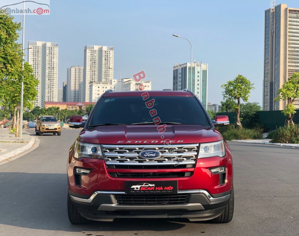 Ford Explorer   Limited 2.3L EcoBoost   2018 - Bán xe Ford Explorer Limited 2.3L EcoBoost đời 2018, màu đỏ 