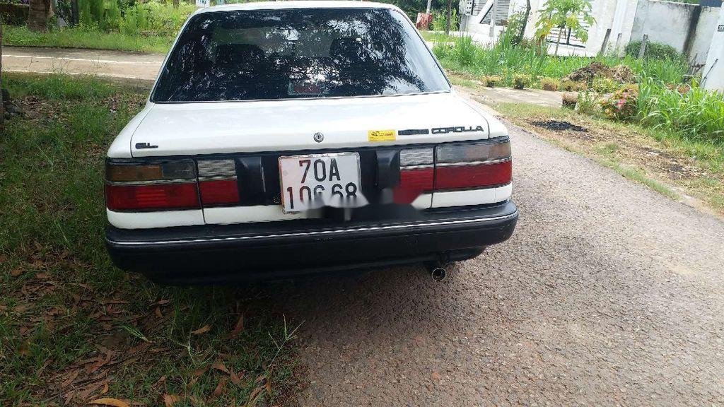 Toyota Corolla 1990 - Bán xe Toyota Corolla đời 1990, màu trắng, nhập khẩu chính chủ