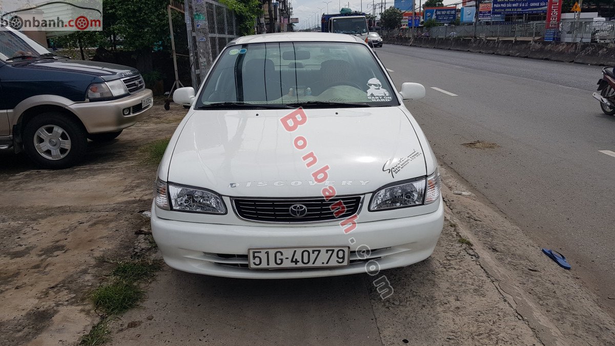 Toyota Corolla   XLi 1.3 MT 1999 - Bán Toyota Corolla XLi 1.3 MT năm 1999, màu trắng, xe nhập