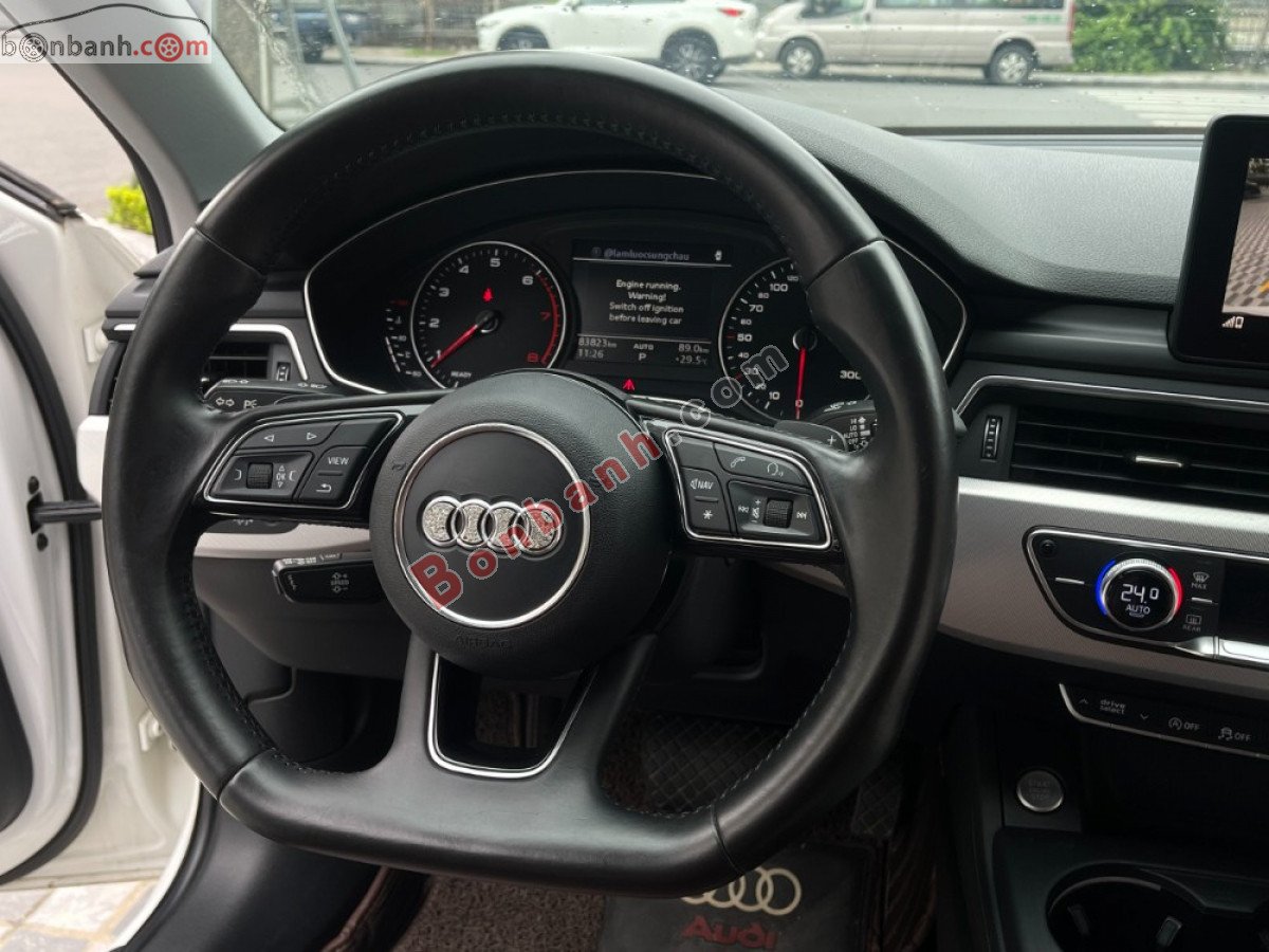 Audi A4   2.0  2016 - Bán Audi A4 2.0 2016, màu trắng, nhập khẩu nguyên chiếc xe gia đình