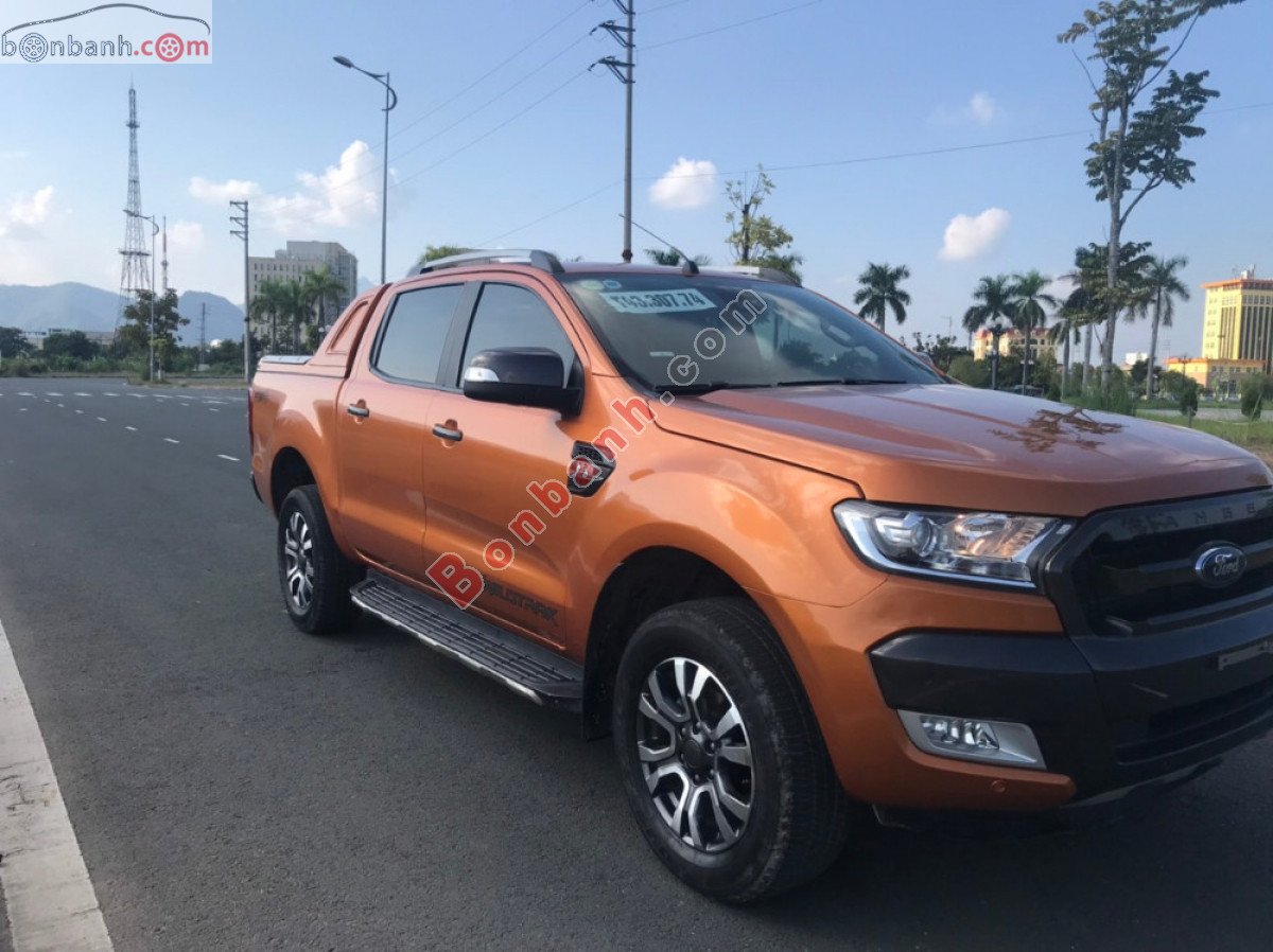 Ford Ranger   Wildtrak 3.2L 4x4 AT 2017 - Cần bán Ford Ranger Wildtrak 3.2L 4x4 AT năm sản xuất 2017, nhập khẩu Thái, giá 785tr