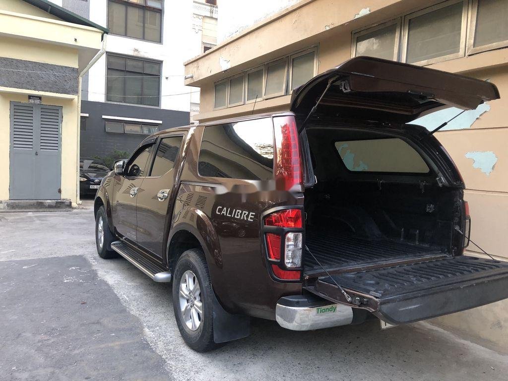 Nissan Navara  EL 2017 - Cần bán lại xe Nissan Navara EL năm sản xuất 2017, màu nâu, nhập khẩu, 495tr