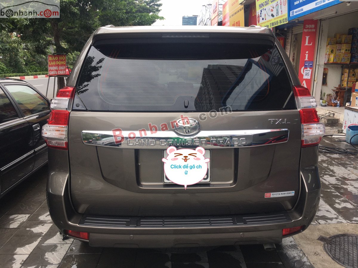 Toyota Prado   TXL 2.7L 2016 - Cần bán xe Toyota Prado TXL 2.7L năm sản xuất 2016, nhập khẩu xe gia đình