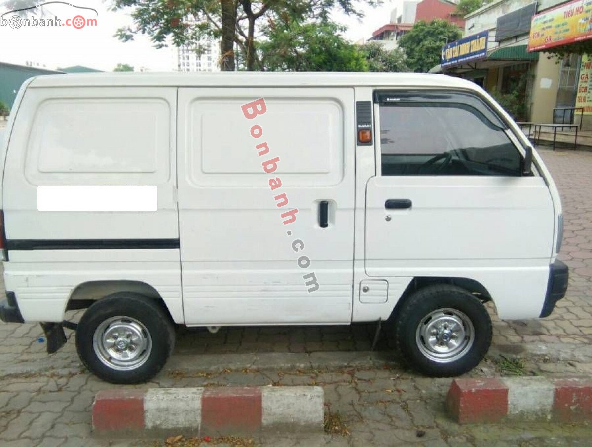 Suzuki Super Carry Van   2017 - Bán Suzuki Super Carry Van sản xuất năm 2017, màu trắng còn mới