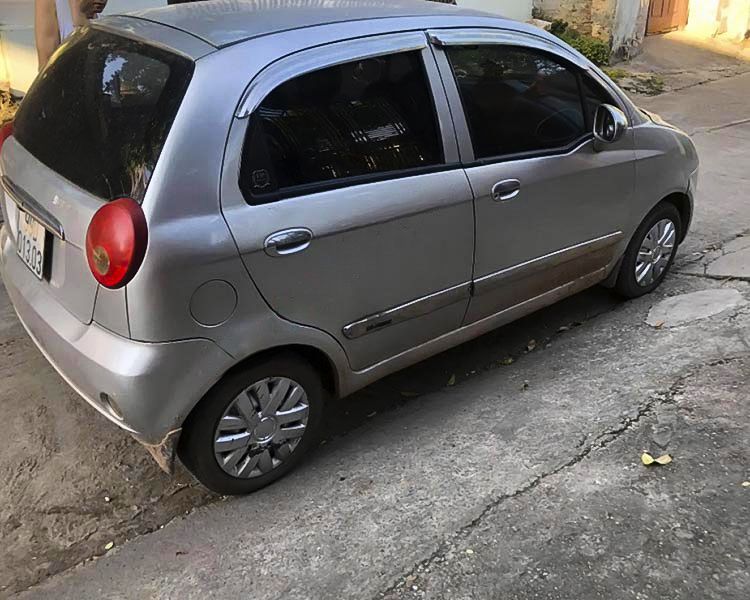 Chevrolet Spark   Van 0.8 MT  2009 - Bán Chevrolet Spark Van 0.8 MT 2009, màu bạc, giá tốt