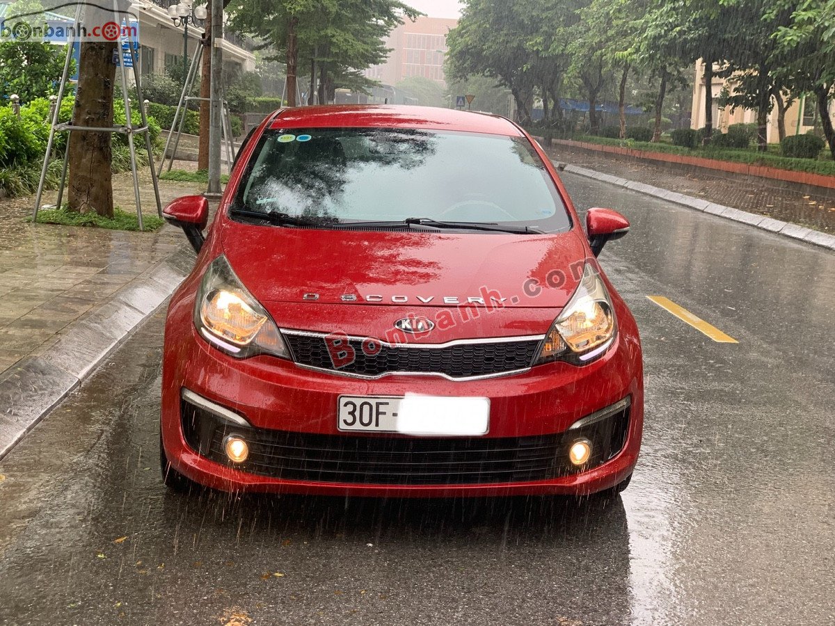 Kia Rio   1.4 AT 2015 - Xe Kia Rio 1.4 AT sản xuất 2015, màu đỏ, nhập khẩu