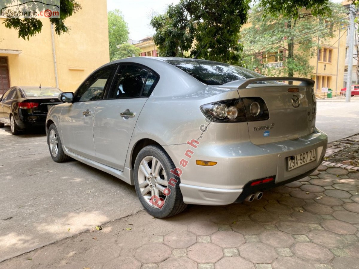 Mazda 3   2008 - Bán Mazda 3 năm 2008, màu bạc, nhập khẩu số tự động